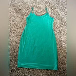 Green Sleeveless Dress fashion nova 2x